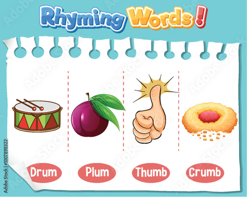Rhyming Words for Kids