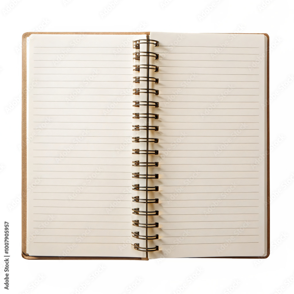 Open Notebook with Blank Pages for Writing Ideas Open Notebook with Blank Pages for Writing Ideas