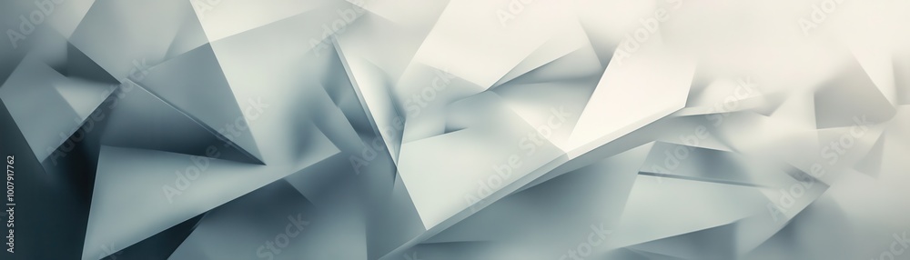 Abstract Geometric Pattern of Intersecting White Triangles Abstract Geometric Pattern of Intersecting White Triangles