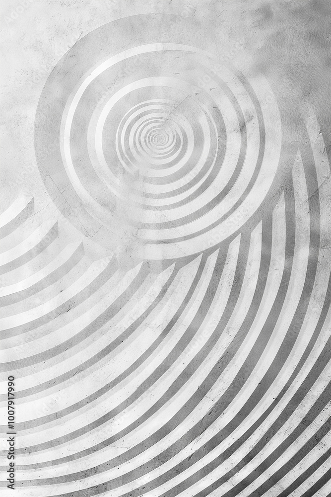 Abstract pattern of white and gray circular lines texture background design Abstract pattern of white and gray circular lines texture background design
