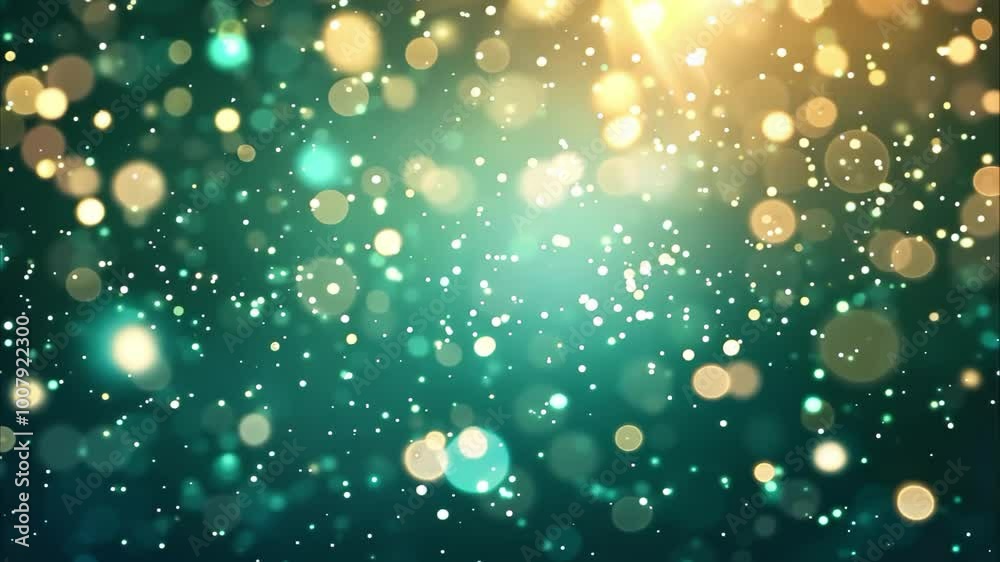 A colorful background with a bokeh effect, featuring various soft, glowing lights and a dreamy atmosphere.