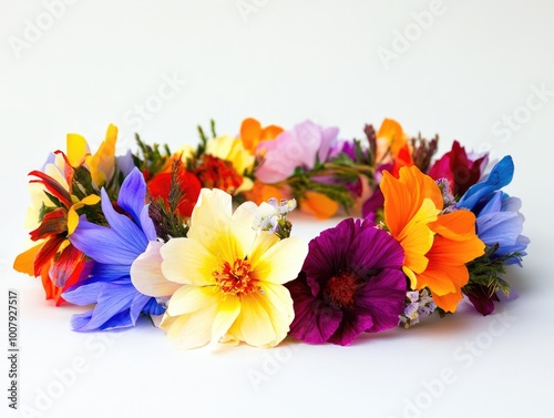 Colorful Flower Crown