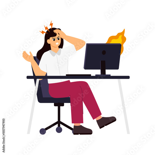 Toxic Work Environtment 1 Woman Be Pursued Deadline