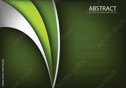 graphic vector curve line overlap background for text and message design
