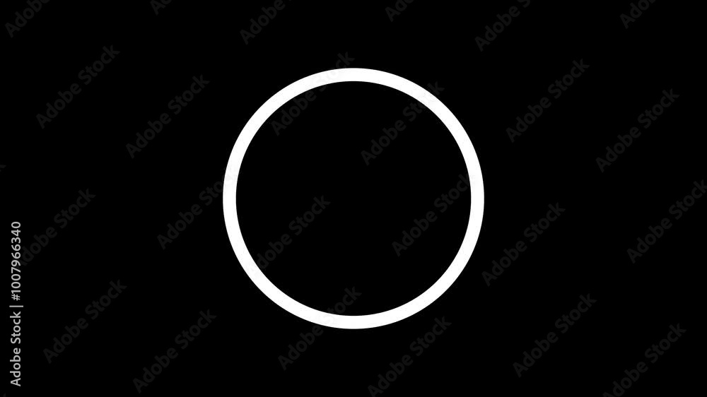 Abstract loading icon animation on background. Abstract loading icon animation on background.