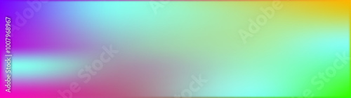 Holographic gradient textured background. Noisy light rainbow gradation. Soft colors grainy foil. Abstract blurred fluid wallpaper. Futuristic holographic backdrop with gradient mesh.