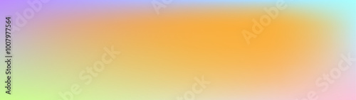 Holographic gradient textured background. Noisy light rainbow gradation. Soft colors grainy foil. Abstract blurred fluid wallpaper. Futuristic holographic backdrop with gradient mesh.