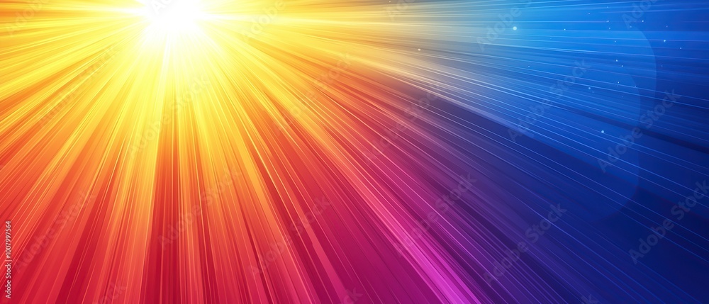 Abstract background with bright yellow and blue color gradients and diagonal lines. Abstract background with bright yellow and blue color gradients and diagonal lines.