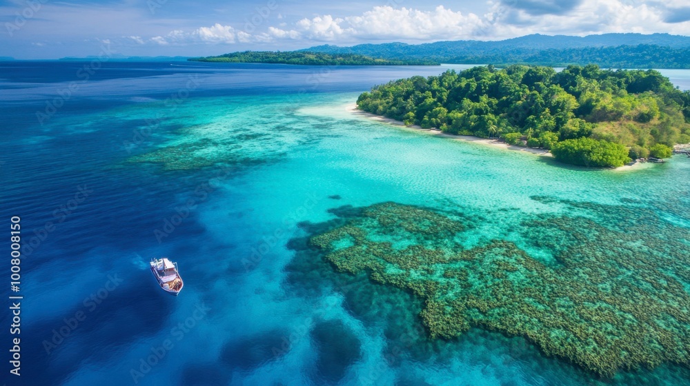 The vibrant coral reefs around Coral Island, perfect for snorkeling and diving. The vibrant coral reefs around Coral Island, perfect for snorkeling and diving.