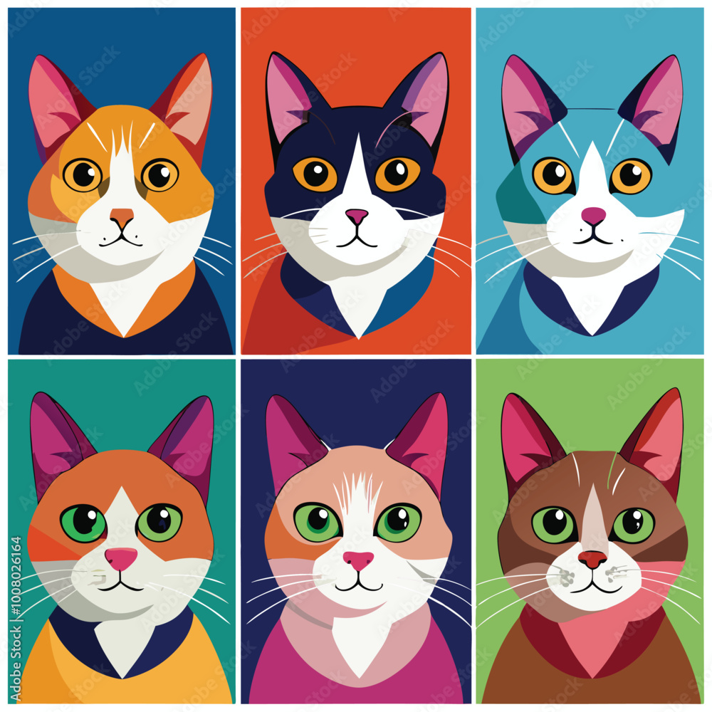 Cat avatars Cat avatars
