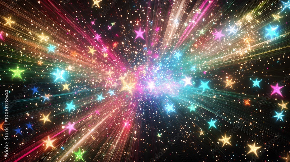 Naklejka premium On color pattern background