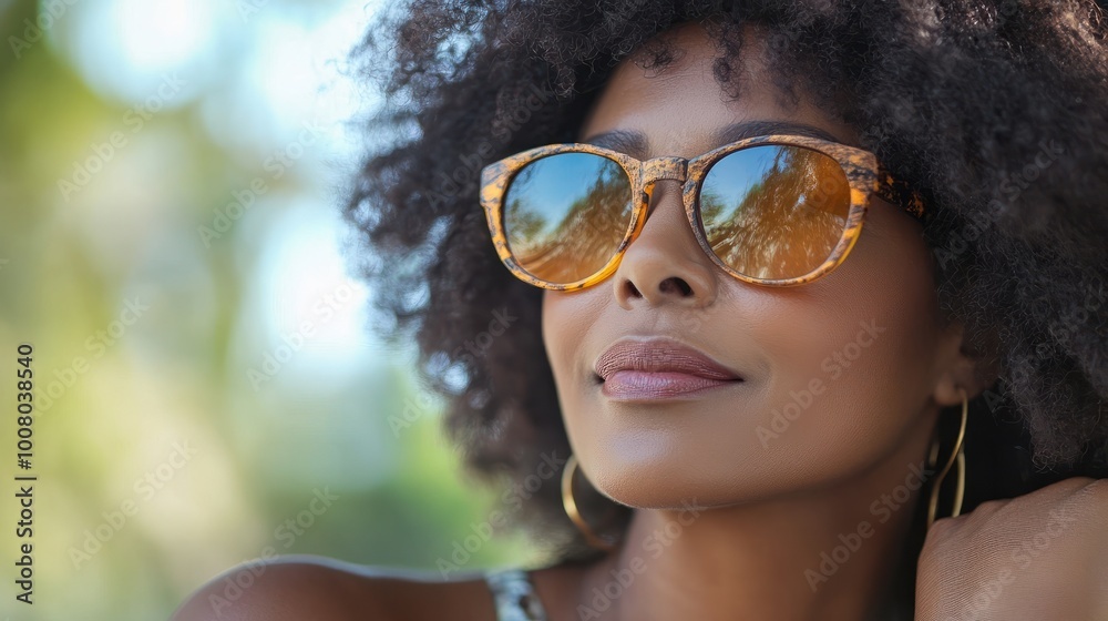 Attractive middle aged black woman enjoying life with an active lifestyle Attractive middle aged black woman enjoying life with an active lifestyle