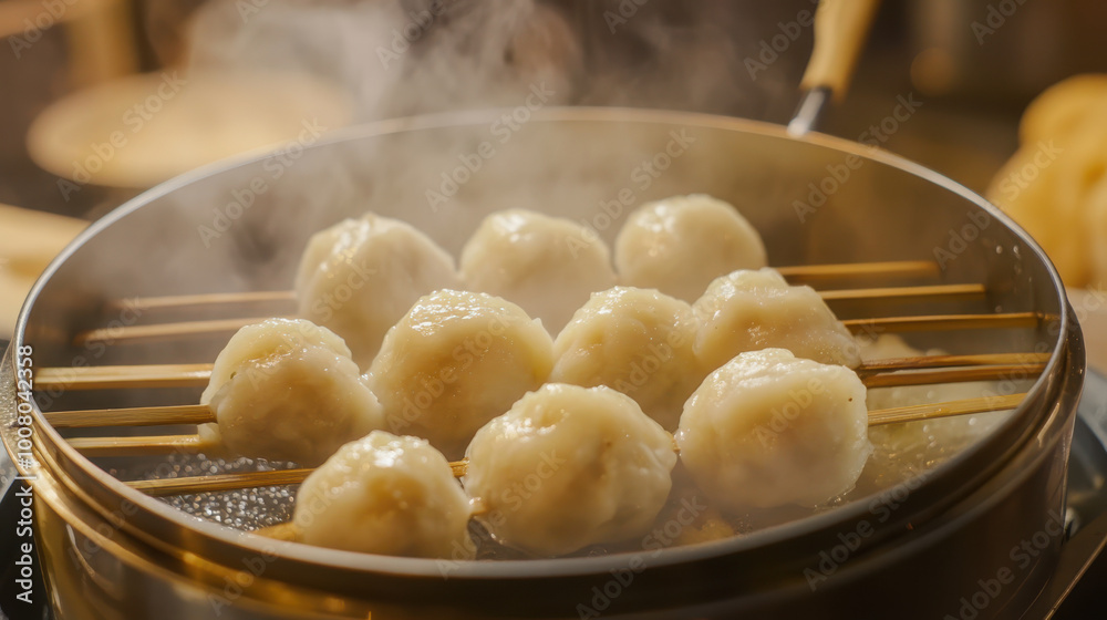 National cuisine of Macau: Chinese dumplings. National cuisine of Macau: Chinese dumplings.