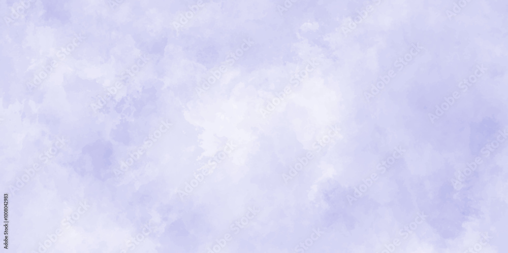 Abstract design with sky blue cloud background smooth light sky blue, pink and purple shades aquarelle background sky color painting design