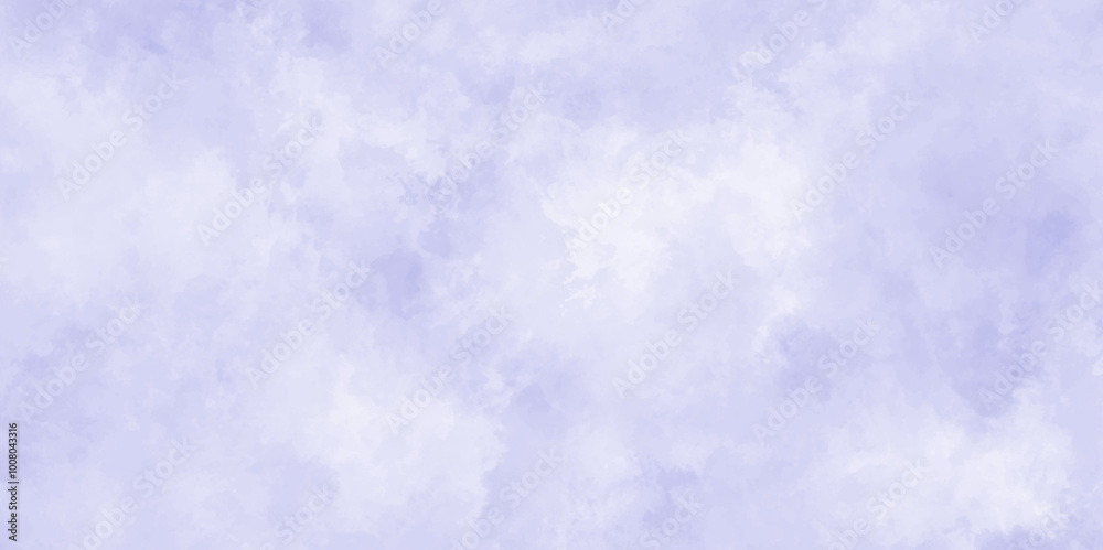 Abstract design with sky blue cloud background smooth light sky blue, pink and purple shades aquarelle background sky color painting design