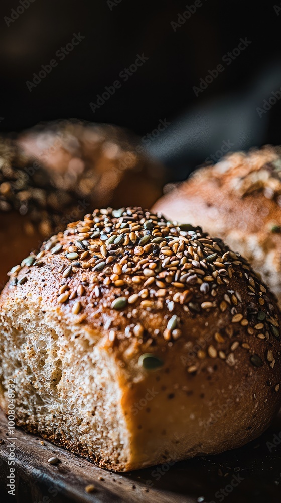 Freshly baked sesame bread rolls with a golden crust and a soft interior, perfect for enhancing any meal or gathering. Freshly baked sesame bread rolls with a golden crust and a soft interior, perfect for enhancing any meal or gathering.