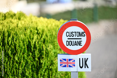Foto Europe Brexit EU UE Angleterre douane frontieres