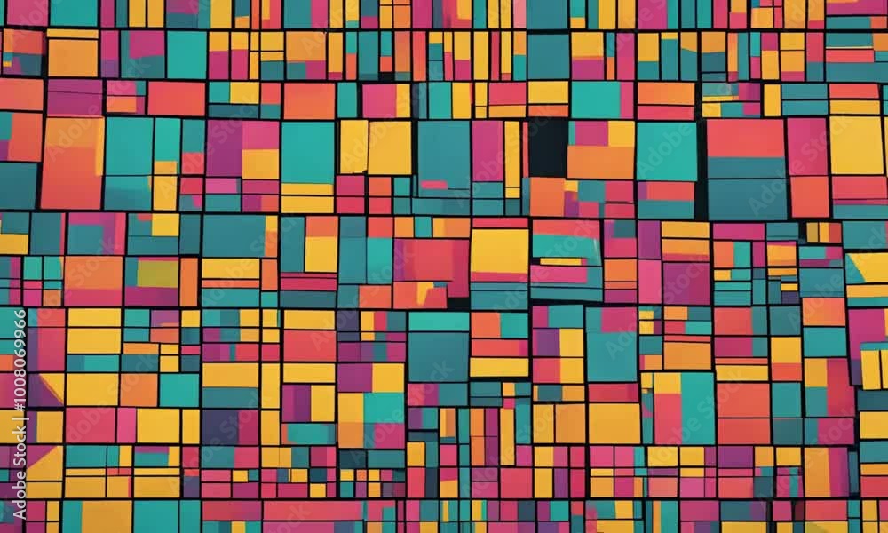 abstract background with squares abstract background with squares
