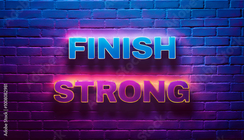  Finish strong Word
