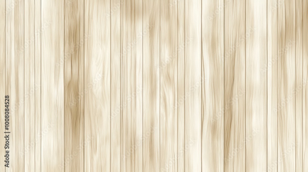 Naklejka premium Wood texture background, seamless oak wood floor. Generative AI