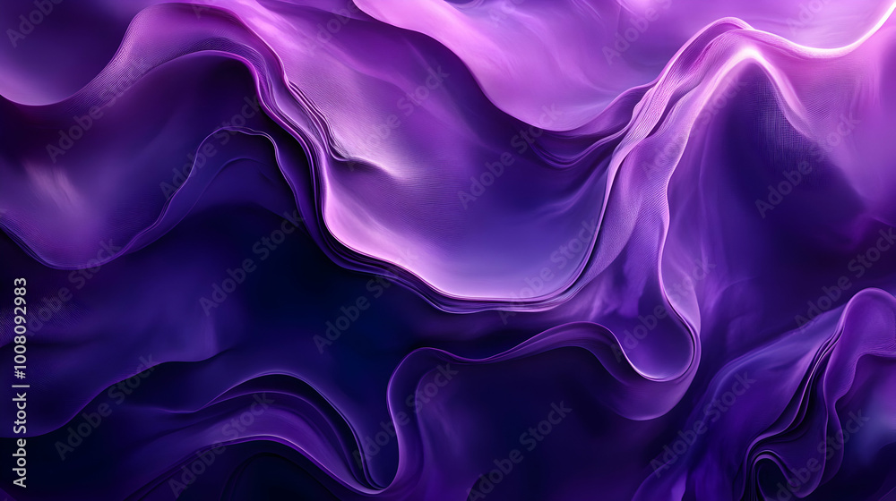 Obraz premium Abstract Purple Wave Background