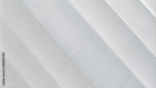 abstract white background, paper page texture for cover design presentation. Geometric white and grey gradient background with halftone circle, light overlay and shadow