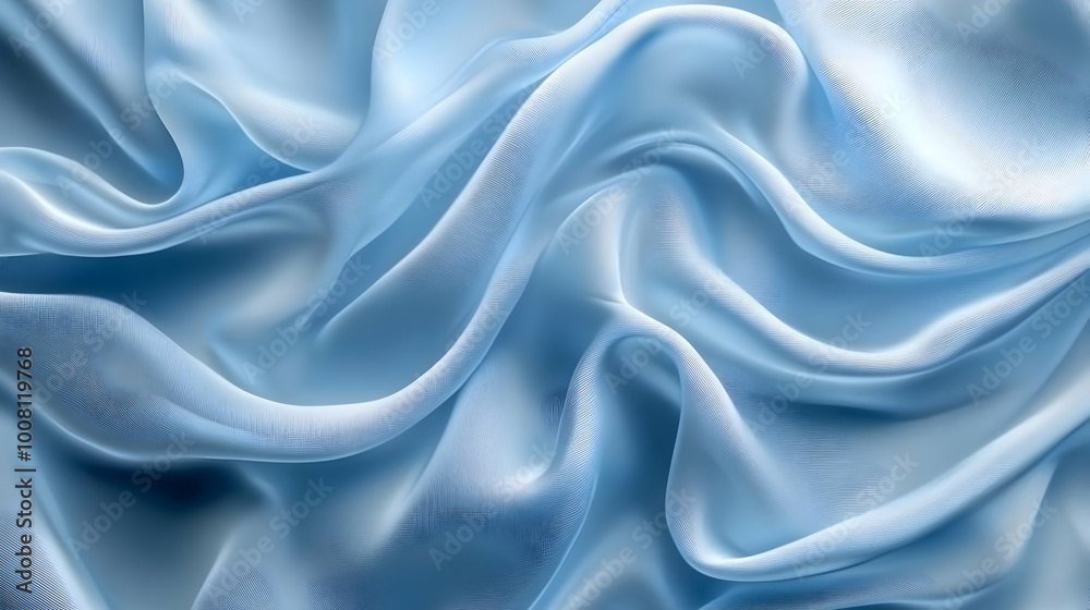 Abstract Blue Fabric Background Texture Abstract Blue Fabric Background Texture