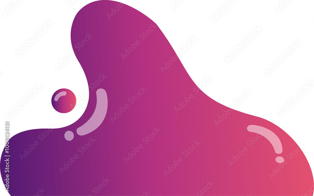 Liquid Gradient Shape Abstract Liquid Gradient Shape Abstract