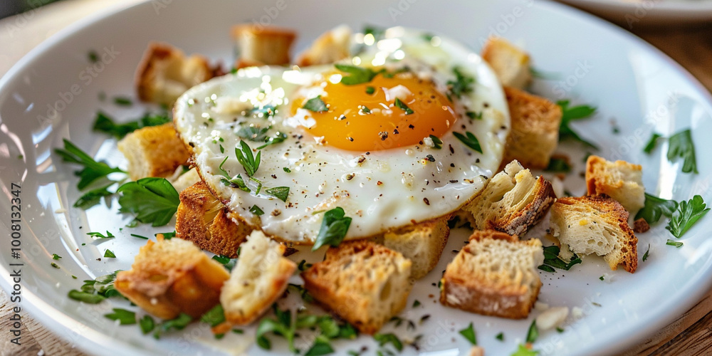 Traditional English Breakfast: Eggs, Sausages, and Beans
Traditional English Breakfast: Eggs, Sausages, and Beans
