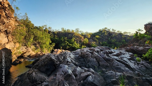 Edith Falls in Nitmiluk, Katherine Gorge National Park, Australia photo