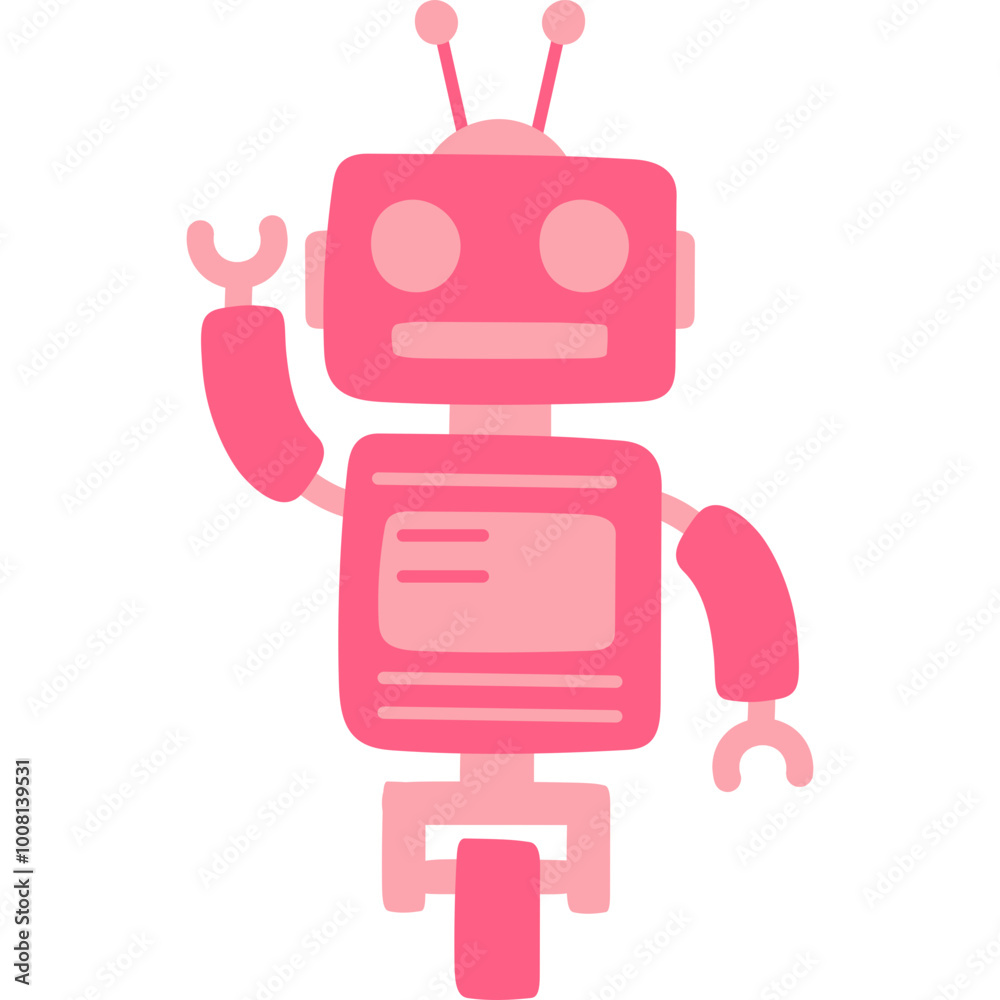 Kids Robotic Illustration Kids Robotic Illustration