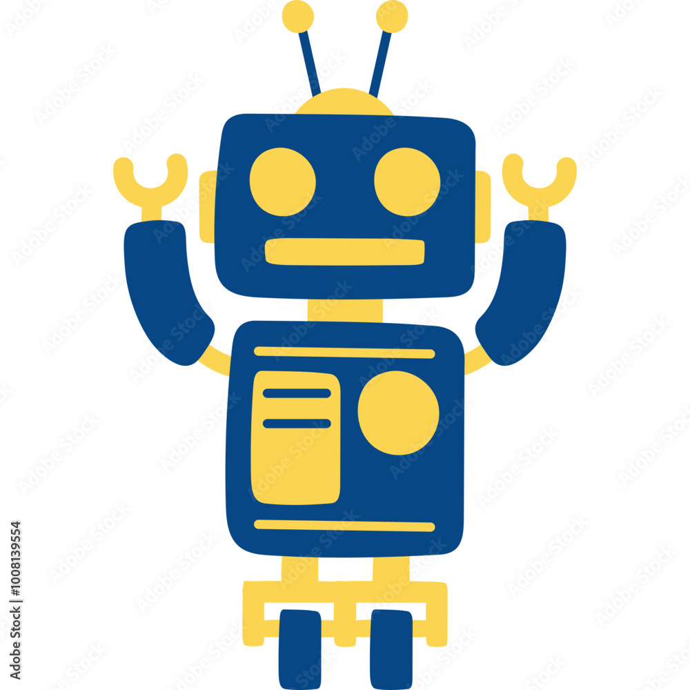 Kids Robotic Illustration