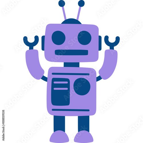Kids Robotic Illustration
