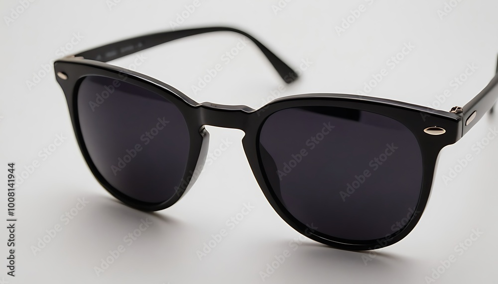 Close-Up of Stylish Black and Gold Aviator Sunglasses with Gradient Lenses, Sleek Matte Finish, and Minimalist Metal Accents on a Clean White Background.chic, contemporary, 4 Close-Up of Stylish Black and Gold Aviator Sunglasses with Gradient Lenses, Sleek Matte Finish, and Minimalist Metal Accents on a Clean White Background.chic, contemporary, 4