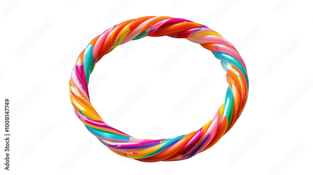 Hula hoop on white background Hula hoop on white background