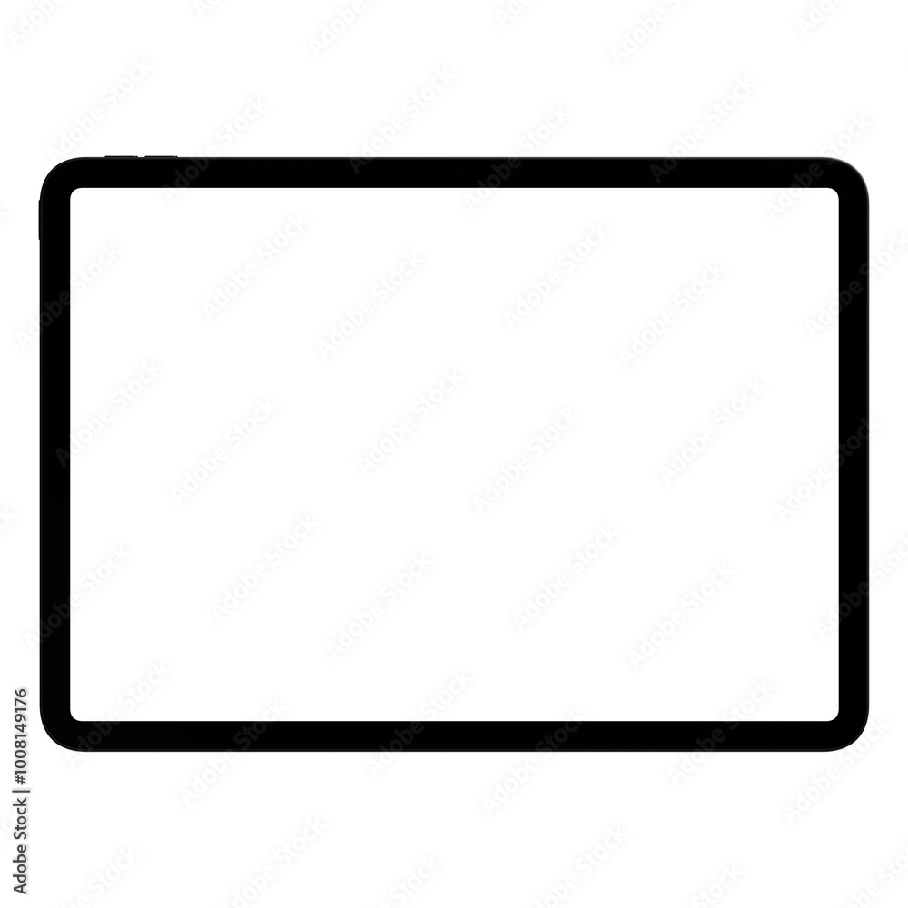 Mockup template for black tablet PC. Front view, PNG and without background
Mockup template for black tablet PC. Front view, PNG and without background