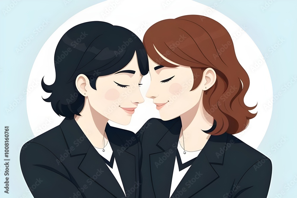 lesbian couple, illustration, flat, lgbtq, gay, pride, relationship, love, marriage, cartoon, equality, community, affection, partnership, unity, togetherness, diversity, celebration, inclusive
lesbian couple, illustration, flat, lgbtq, gay, pride, relationship, love, marriage, cartoon, equality, community, affection, partnership, unity, togetherness, diversity, celebration, inclusive