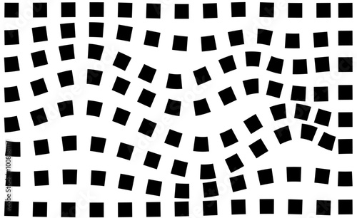 Psychedelic checkerboard pattern