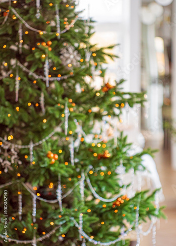 Christmas tree in the flat