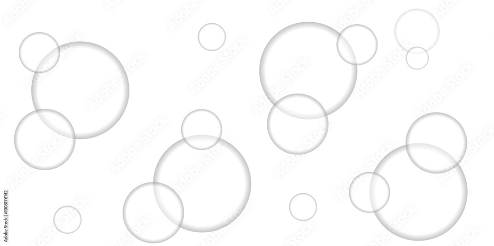 Abstract white geometric overlapping circle background with shadow. Vector circles template vector design. white background texture, Xmas, backdrop, lights, wallpaper design. Abstract white geometric overlapping circle background with shadow. Vector circles template vector design. white background texture, Xmas, backdrop, lights, wallpaper design.