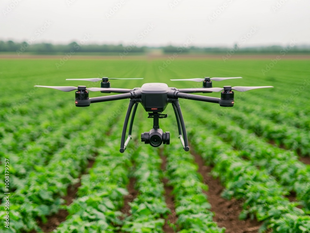 Drone Monitoring Crop Health in Agricultural Field Drone Monitoring Crop Health in Agricultural Field