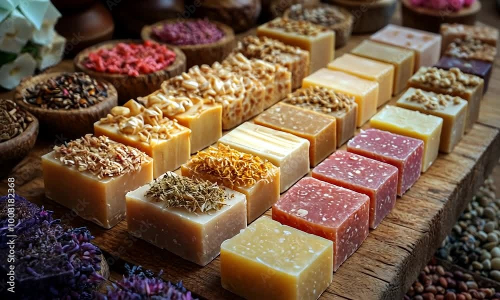 Assortment of Handmade Soaps Assortment of Handmade Soaps