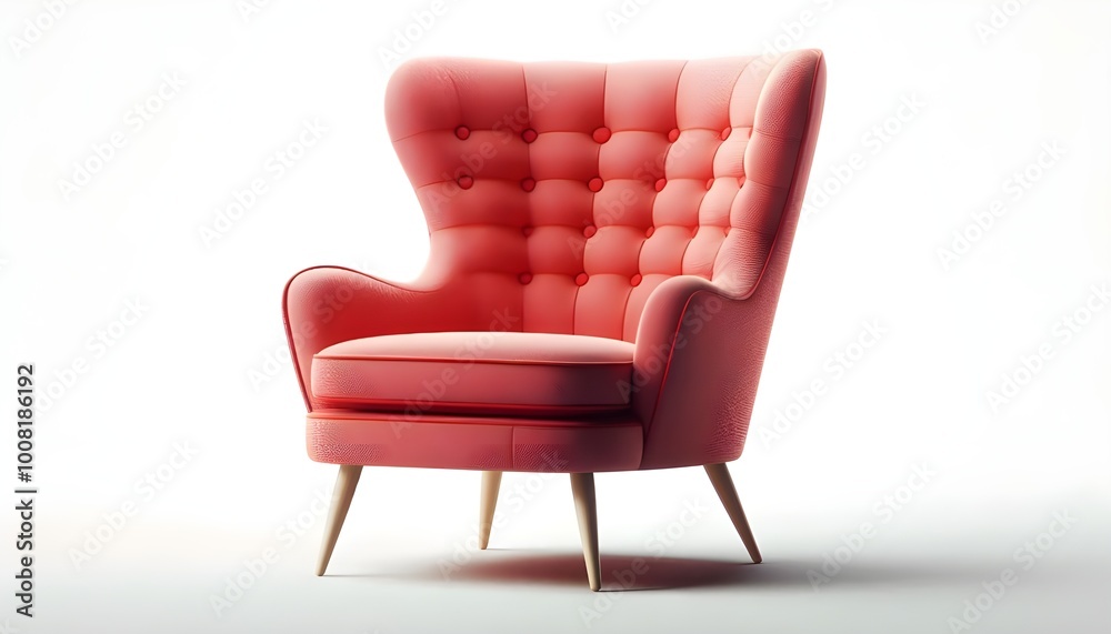 PNG Furniture armchair red white background. PNG Furniture armchair red white background.