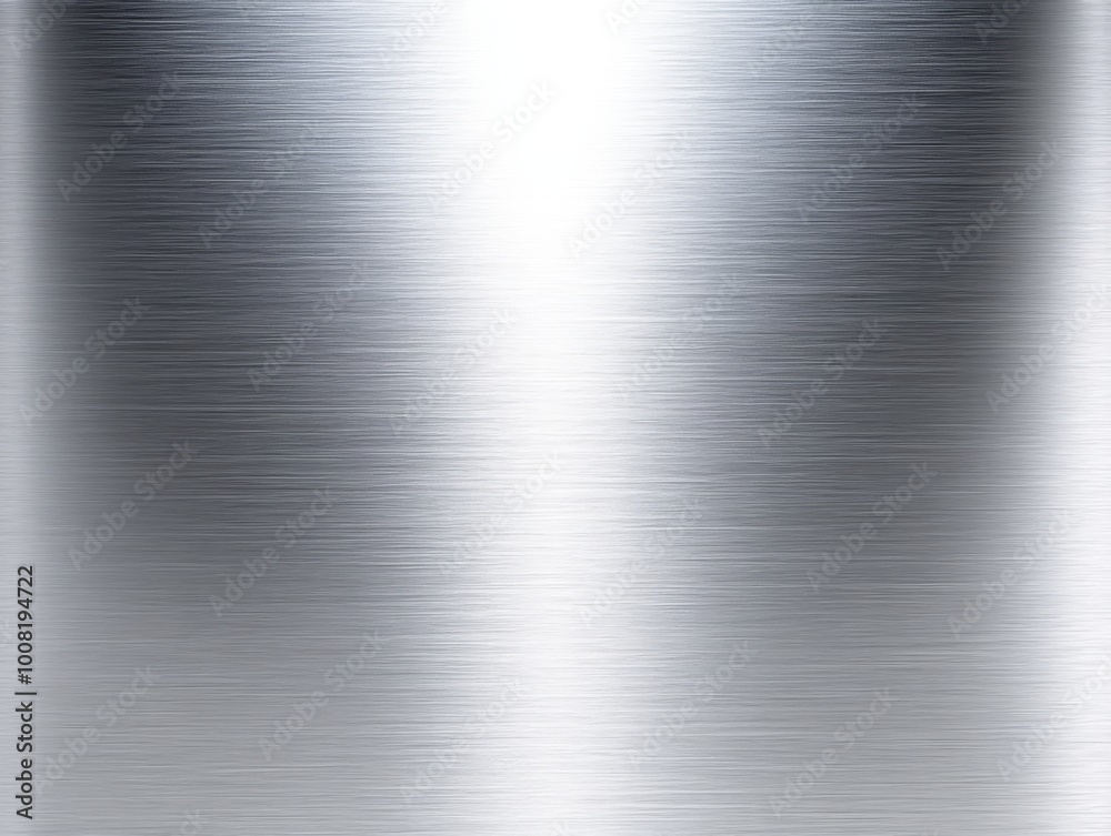 A smooth, brushed metal surface with a reflective sheen, ideal for backgrounds in design, showcasing modernity and elegance A smooth, brushed metal surface with a reflective sheen, ideal for backgrounds in design, showcasing modernity and elegance