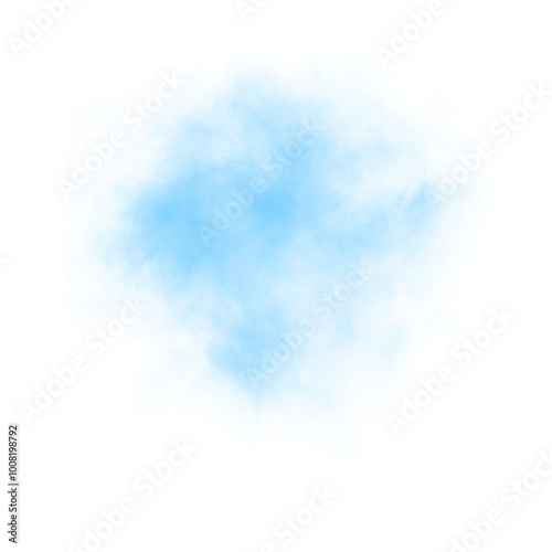 Realistic fog smoke cloud transparent background