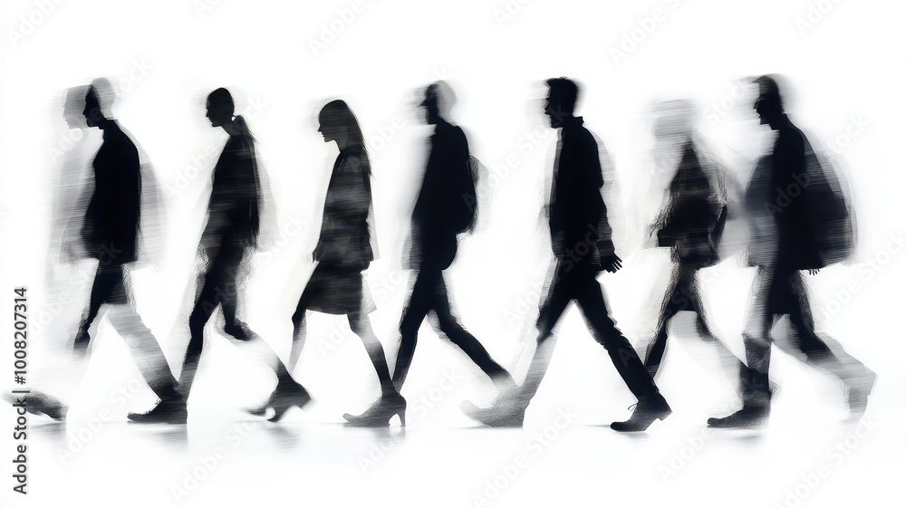 Group of Business people walking in the office corridor,People in business center walking at hall,motion go around at coworking space,Wide image,Concept of office life,co working space. Group of Business people walking in the office corridor,People in business center walking at hall,motion go around at coworking space,Wide image,Concept of office life,co working space.