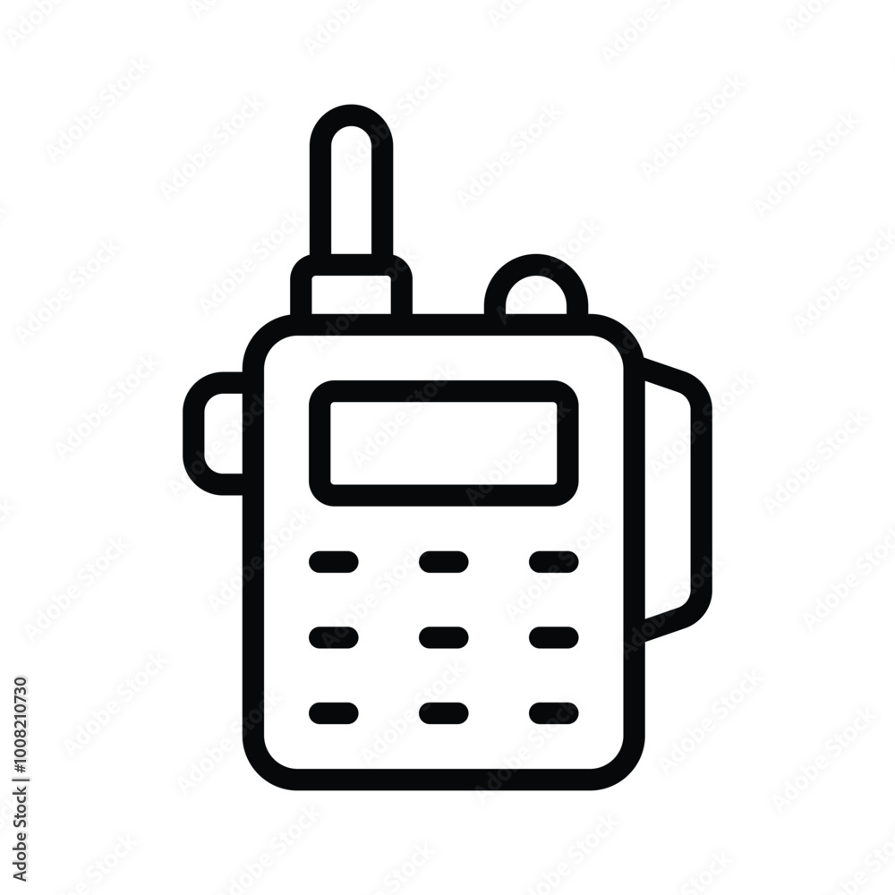 Handheld walkie talkie for two way radio communication Handheld walkie talkie for two way radio communication