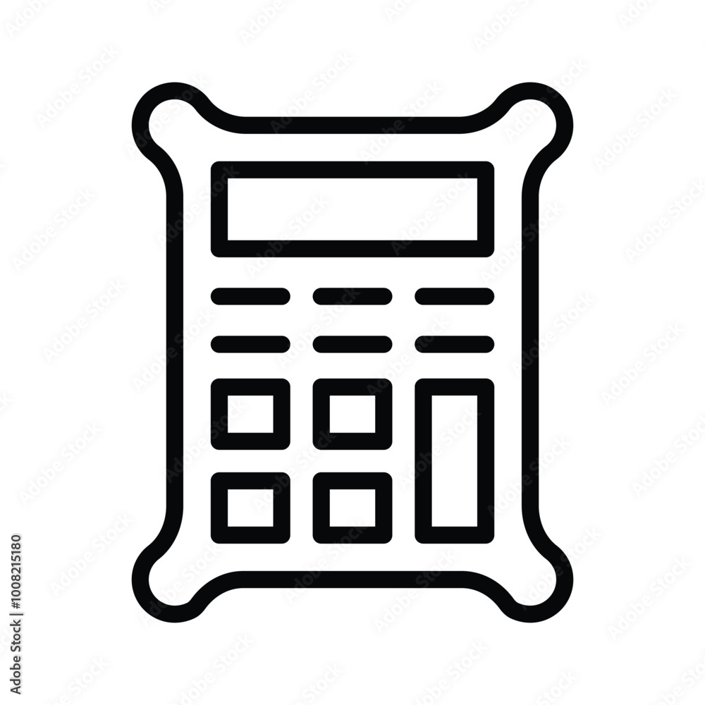 Take a look at this creatively crafted calculator icon Take a look at this creatively crafted calculator icon