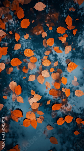 red and yellow leaves