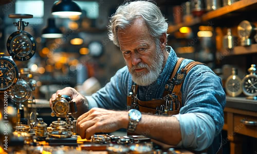 Watchmaker at Work Watchmaker at Work